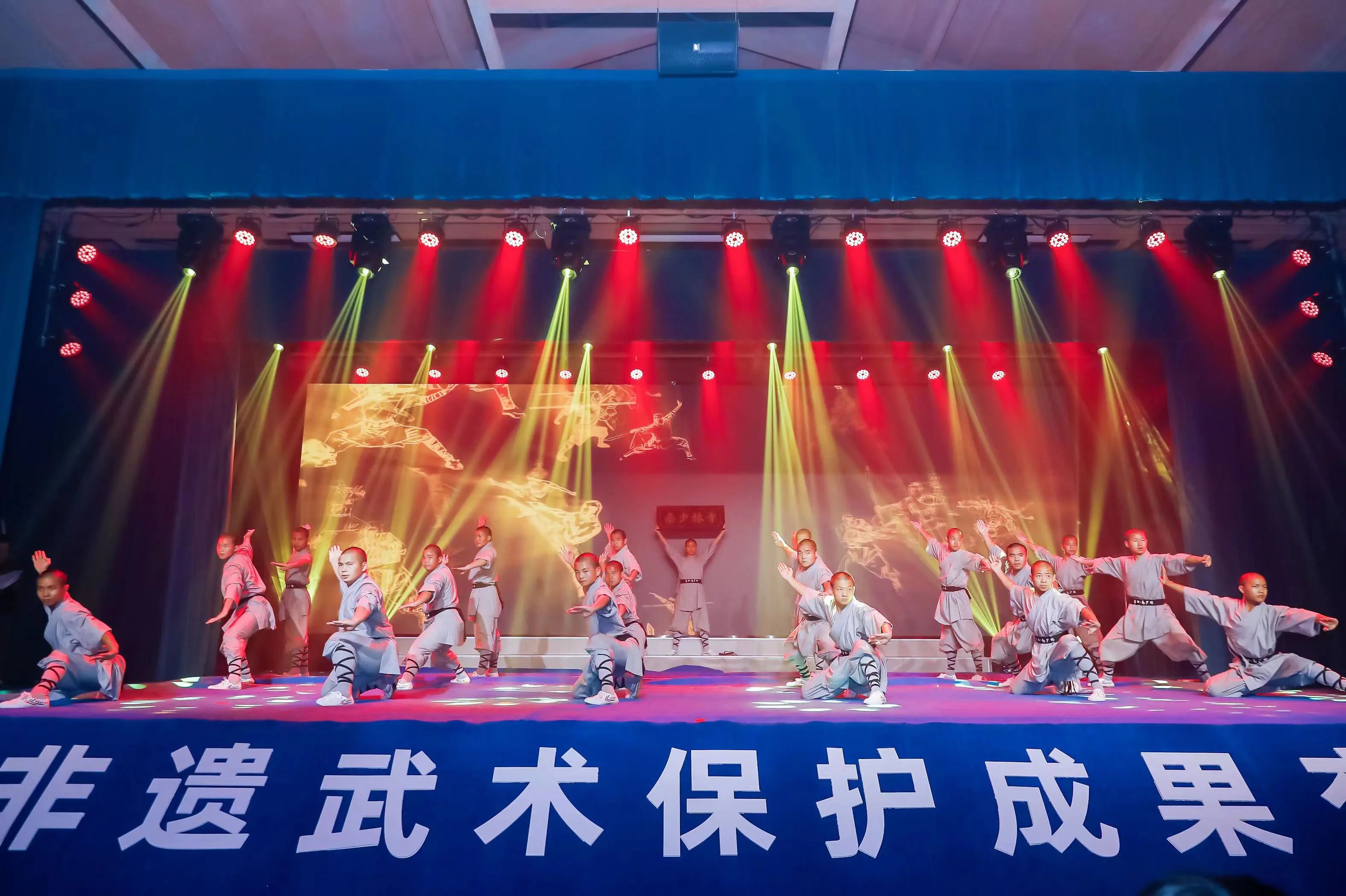 体育非遗项目展示：传统武术显魅力 